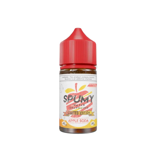 Apple Soda - Limited Edition by SPUMY Juice - 30ml - Salt Nic 【沁涼天花板】SPUMY 蘇打 煙油 電子果汁 氣泡感十足 擊喉扎實 清爽解膩 經典氣泡油 台灣現貨