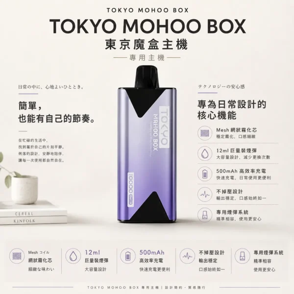 【台灣現貨】TOKYO MOHOO BOX 東京魔盒 專用主機 爆款熱銷 秒發免運 首選