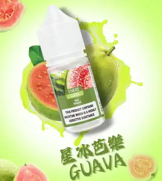 DIYA-煙油-30m-l-POD-專用-台灣-星冰芭樂 【台灣現貨】DIYA 叮啞 煙油 頂級香精調配 濃郁順滑 爆款熱銷 秒發免運【買5瓶送MKG主機】