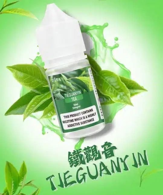 DIYA-煙油-30m-l-POD-專用-台灣-鐵觀音 【台灣現貨】DIYA 叮啞 煙油 頂級香精調配 濃郁順滑 爆款熱銷 秒發免運【買5瓶送MKG主機】