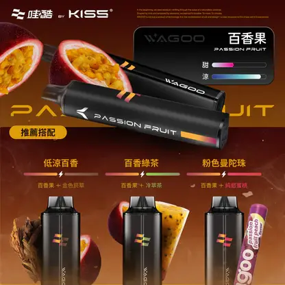 【台灣現貨】WAGOO 哇酷 KIS5 6500口 拋棄式電子煙 爆款熱銷 秒發免運 首選