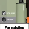 RELX悅刻x-box-16000口拋棄式電子煙-綠色主機 【台灣現貨】RELX 悅刻 X-BOX 16000口 專用換彈拋棄式電子煙套裝 熱銷秒發