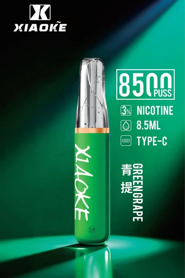 【台灣現貨】XIAOKE 梟客 8500口拋棄式電子煙 爆款熱銷 秒發免運 老手必備