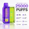 images 【台灣現貨】KEYSTONE FLEX-3 鑰石 25000口拋棄式電子煙 爆款熱銷 秒發免運【買一盒煙彈送主機】