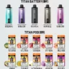 MEHA TITAN 15000 抛棄式電子煙 MEHA 魅嗨 泰坦主機|高顏值俐落外型設計 握感扎實質感拉滿 日常操作流暢直覺 帶來沉浸式極致體驗