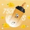VAKA 冰感水果奶茶系 7500口拋棄式電子煙｜3%尼古丁鹽順滑擊喉 600mAh可充電細膩體驗